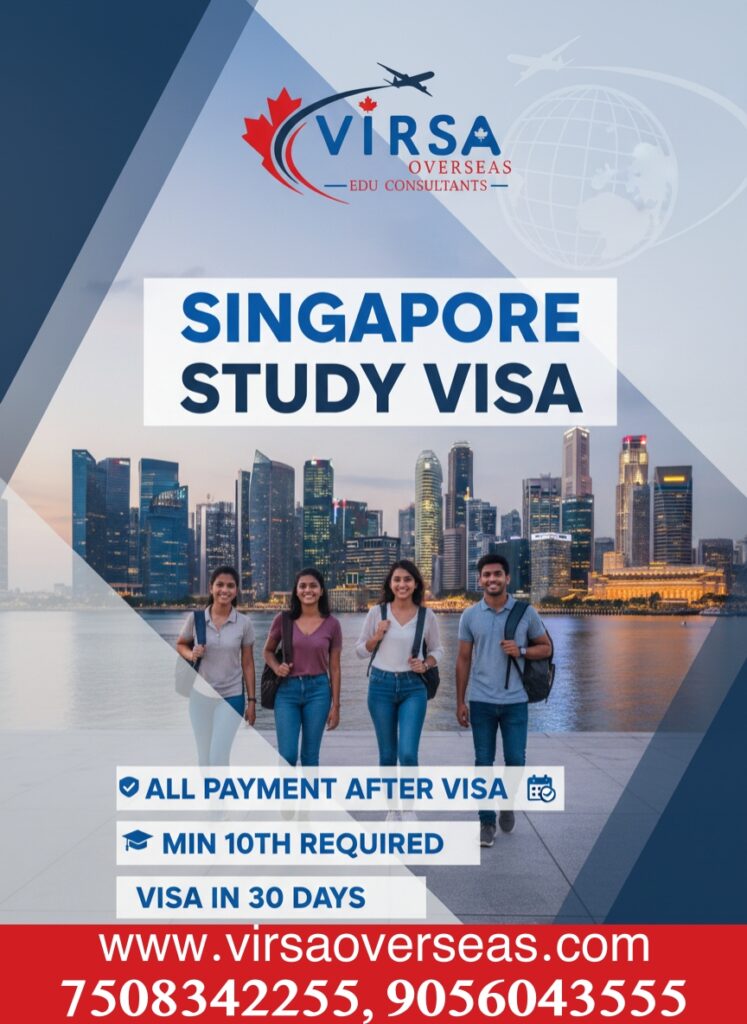 Singapore Study visa Consultant in chandigarh